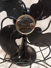 Working Antique 1930s Emerson B-jr 10 Inch Oscillator Single Speed Fan