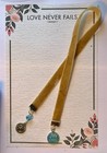 Velvet Bookmark Tan Jewels Jw org Gems 12    Book Length Journals Bible Gift
