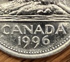 1996    far 6         near 6    Canada 5 Cents Nickel Coins  75  Off Combined Shipping 