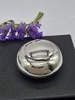 Sterling Silver Ashtray  Fully Hallmarked  Excellent Condition  Portable 