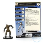 Star Wars Miniatures Bounty Hunters 15 60 Aqualish Assassin W  Card Combo Ship
