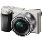 Sony Alpha A6000 Mirrorless Digital Camera With 16-50mm Lens 24 3mp Silver