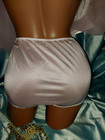 Vtg Silky Nylon Semi Sheer Sears Nos Granny Sissy Panties Sz 6 Pin Up Glam