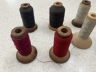 Vintage Lot The American Thread Co  Wooden Spool --