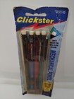 4 Vintage  clicksters  1996 Sanford Mechanical Pencils 0 5mm Unused Nos