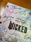 Wicked Movie Script Signed- Autograph Reprints- Ariana Grande- 123 Pages