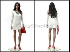 Female Fiberglass African Style Mannequin Dress Form Display  mz-mya2