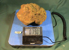 Yellow Chalcopyrite Jasper Agate  Solid Rough Lapidary Rock  7 Lbs  9 Oz   258