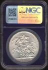 1902 Great Britain Edward Vii Silver Crown Ngc  Ms 64 -trader Bea Holder