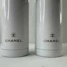 2 Rare Chanel Vip Gift White Water Bottle Thermos Flask 500ml Insulated Hot Cold