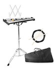  32 Notes Glockenspiel Bell Kit With 8   Practice Pad  Adjustable Height 