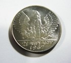Greece National Revolution Silver 50 Drachmai Nd 1970 
