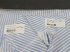Large Striped Seersucker Long Sleeve 3 Pocket Robe Spo200-97-f-fa38