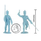 Bmc Cts Alamo Mexican Infantry Powder Blue Plastic Army Mexico Soldier Figures