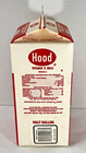Vintage Hp Hood Vitamin D Milk Carton Sealed Empty Unused Half Gallon