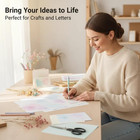 96 Sheets Double-sided Scrapbook Paper 8 5 X 11 In  Colorful Decorative Printer