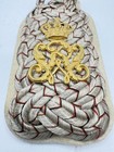 Wwi German Army Officer Shoulder Board Major Inf Reg 120 