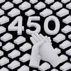 White Cotton Gloves Bulk Pack - Moisturizing Overnight Dry Hand Care  Eczema Rel