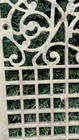 Large Heavy Ornate Cast Iron Grate Victorian Furnace Heat Window Vent Salvage  7