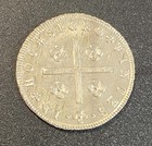 Portugal  1706-50 Ar Tostao  80 Reis  Uncirculated  Very Light Hairlines  Rare