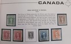 Canada -1937 - 38 - Lot Of Stamps On Album Page -used - Catalogue Value  30 