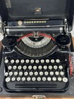 1926 Underwood 4-bank Portable Typewriter Case Working Vtg Classic Black