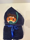 Snorkeler Hooded Bath Towel For Christmas Or Any Gift Giving Handmade By Nana