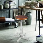 American Antique Steampunk Bar Stool 24 41 -28 35  Vintage Industrial Adjustable