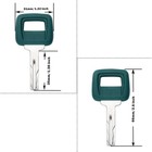  10pcs For Volvo Loader  haul Truck Heavy Equipment Key Laser Cut Keys 11039228