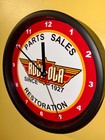 Rock-ola Jukebox Arcade Sales Restoration Man Cave Bar Advertising Clock Sign