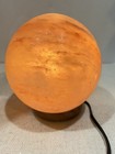 Pink Himalayan Salt Lamp Round Globe Natural Modern Decor Air Purifier Reiki
