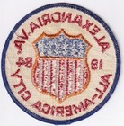 Alexandria Police Viginia Patch Old Twill 1964 All American City
