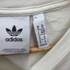 Vintage 80s Adidas Trefoil Center Logo Short Sleeve Double Sided Shirt Size Med