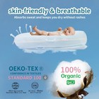 Organic Replacement Cover For Dockatot Deluxe  Docks With Waterproof Pad Cert   