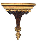 Vtg Gilt Gold Wood Wall Ornate Shelf Corbel Sconce Florentine Italian Style 14 