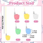 20 Pcs Tooth Necklace Boxes For Lost Teeth Organizer  Cute Plastic Tooth Holder