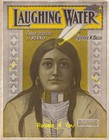 5x7 Vintage 1903 Native American Laughing Water Sheet Music Indian Art Print