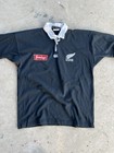 Vintage 1994-96 Canterbury Of New Zealand All Blacks X Steinlager Rugby Shirt M