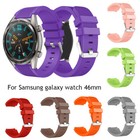 For Samsunggalaxy Watch 46mm Sm-r800 Silicone Replacement Wrist Band Strap 22mm