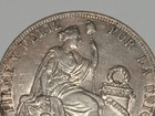 1889 Peru Un Sol  900 Silver Coin Km  196 24