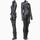Black Widow Cosplay Costume Avengers Natasha Romanoff Suit Outfit Set Halloween