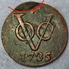 Double-struck Mint Errors Certificate Of Authenticity 1735 New York Penny Voc Ho