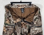 Realtree Edge Scent Factor Pants Mens Size L Fleece Camo Hunting  Stretch Waist 