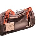 Adidas  Squad Iv Gym Duffel Bag Gray Coral White New