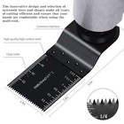 35pcs Oscillating Multi Tool Saw Blades Wood Metal Cut Cutter For Dewalt Fein