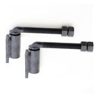 3 4  J-bolt Gate Hinge   Heavy Duty 7  Adjustable Barrel   2 Pairs  4 Qty 
