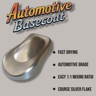Lime Line Coarse Silver Basecoat - Mix 1 1 With Reducer- 1 Gallon