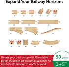 Brio World Special Track Pack - 50-piece Set - Fsc-certified Wooden Train Track