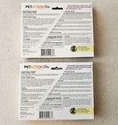 Lot 2 Petaction Pro  Large Dogs 45-88 Lbs Flea   Tick  Compare To Frontline Plus