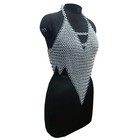 Medieval Chainmail Top Aluminum Butted Ring Fantasy Costume For Halloween Gift